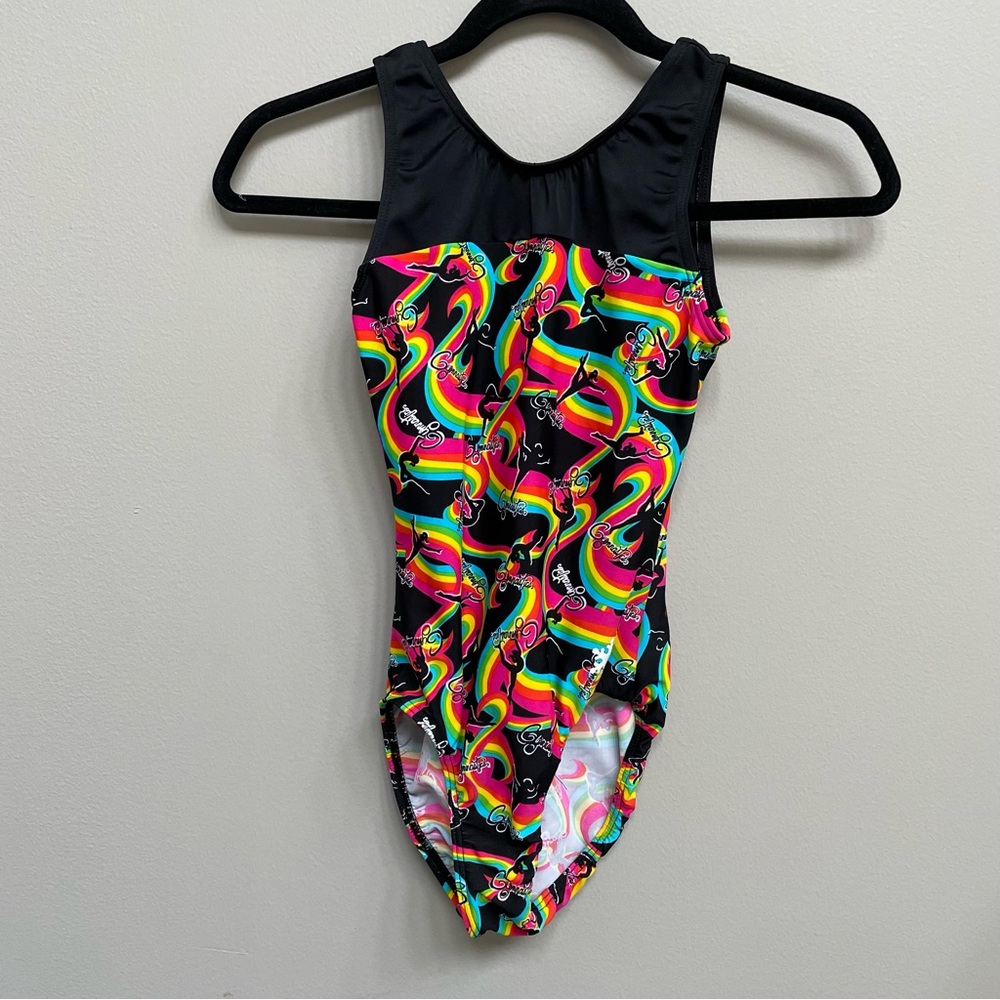Gymnastics Multicolor Leotard - size Adult Small